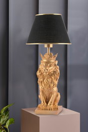 Opviq Lion King - Negro y Dorado